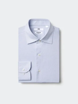 Men’s Super Non-Iron Slim Shirt | Spread Collar | Checked