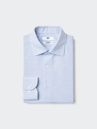 Men’s Super Non-Iron Slim Shirt | Spread Collar | Checked