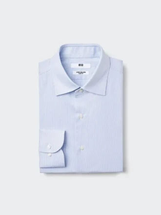 Men’s Super Non-Iron Slim Shirt | Spread Collar | Striped