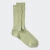 Men’s Supima® Cotton Blend Wide Ribbed Socks