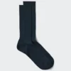 Men’s Supima® Cotton Blend Wide Ribbed Socks