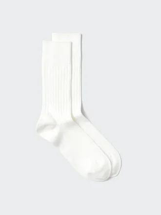 Men’s Supima® Cotton Blend Wide Ribbed Socks