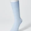 Men’s Supima® Cotton Blend Wide Ribbed Socks