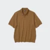 Men’s Washable Knitted Skipper Polo Sweater