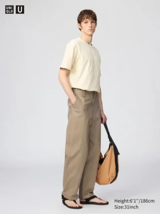Men’s Wide Chino Pants