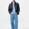Men’s Wide Straight Color Jeans