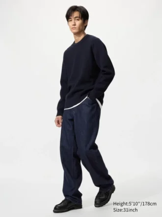 Men’s Wide Straight Jeans | Tall