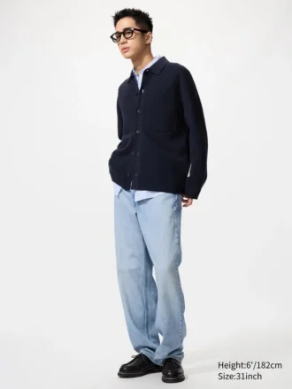 Men’s Wide Straight Jeans | Tall