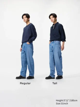 Men’s Wide Straight Jeans
