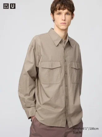 Men’s Work Oversized Shirt | Long Sleeve