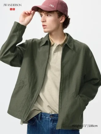 Men’s Zip-Up Blouson