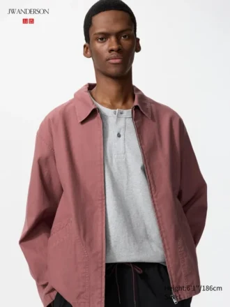 Men’s Zip-Up Blouson