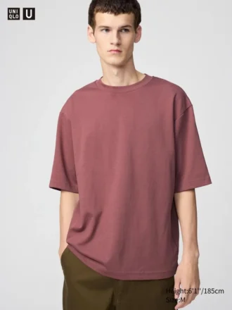 Unisex Airism Cotton Oversized T-Shirt | Half-Sleeve
