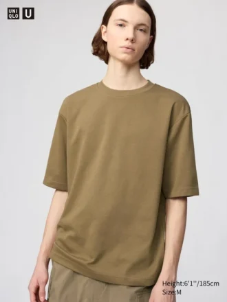 Unisex Airism Cotton Oversized T-Shirt | Half-Sleeve
