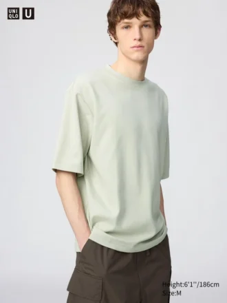 Unisex Airism Cotton Oversized T-Shirt | Half-Sleeve