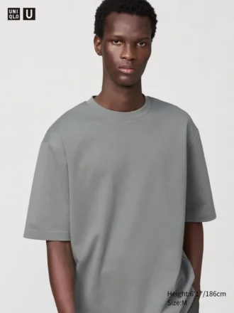 Unisex Airism Cotton Oversized T-Shirt | Half-Sleeve