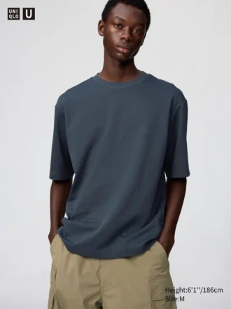Unisex Airism Cotton Oversized T-Shirt | Half-Sleeve