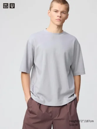 Unisex Airism Cotton Oversized T-Shirt | Half-Sleeve