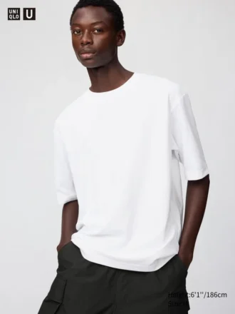 Unisex Airism Cotton Oversized T-Shirt | Half-Sleeve
