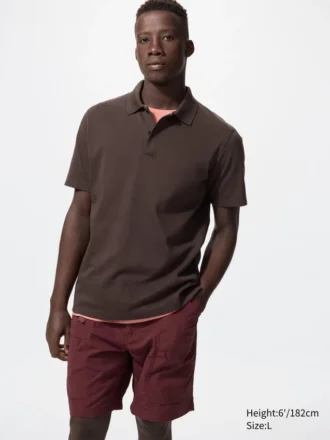 Unisex Airism Cotton Pique Polo Shirt