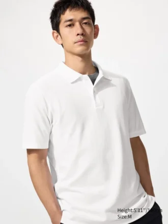 Unisex Airism Cotton Pique Polo Shirt