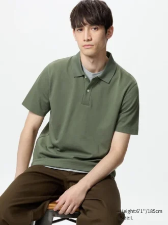 Unisex Airism Cotton Pique Polo Shirt