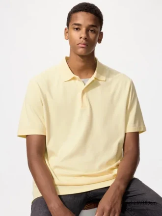 Unisex Airism Cotton Pique Polo Shirt