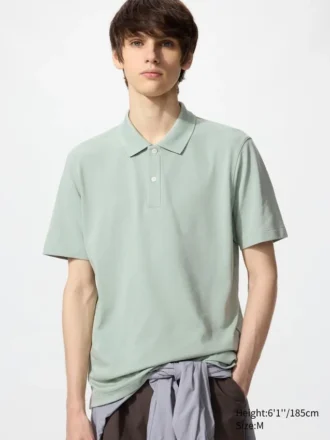 Unisex Airism Cotton Pique Polo Shirt