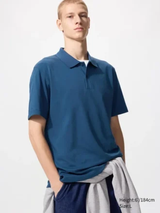 Unisex Airism Cotton Pique Polo Shirt