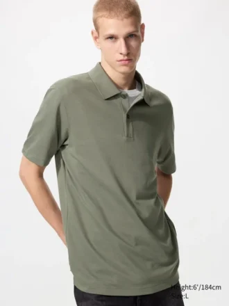 Unisex Airism Cotton Pique Polo Shirt