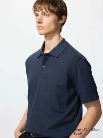 Unisex Airism Cotton Pique Polo Shirt