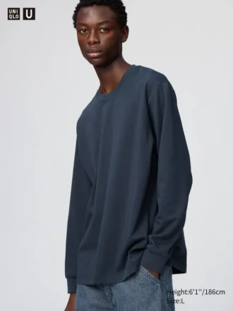 Unisex Airism Cotton T-Shirt | Long Sleeve