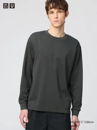Unisex Airism Cotton T-Shirt | Long Sleeve