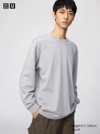 Unisex Airism Cotton T-Shirt | Long Sleeve