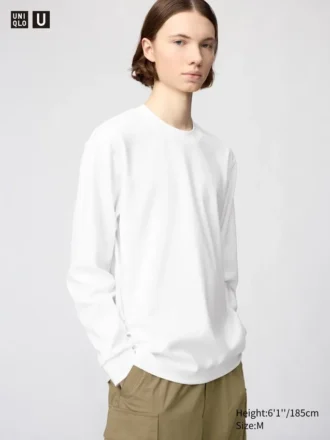 Unisex Airism Cotton T-Shirt | Long Sleeve