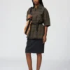 Unisex Boxy Shirt | Short Sleeve | Checked
