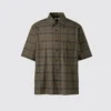 Unisex Boxy Shirt | Short Sleeve | Checked