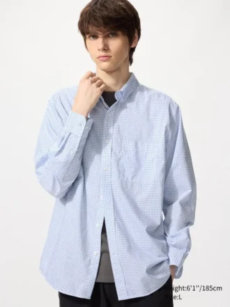 Unisex Broadcloth Shirt | Button Down | Checked