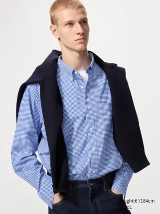 Unisex Broadcloth Shirt | Button Down | Checked