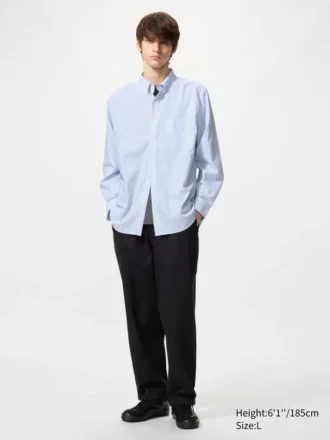 Unisex Broadcloth Shirt | Button Down | Checked