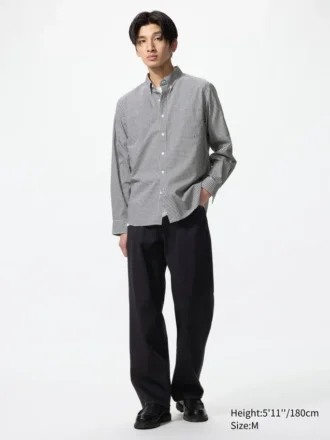 Unisex Broadcloth Shirt | Button Down | Checked