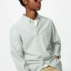 Unisex Broadcloth Shirt | Button Down | Striped