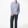 Unisex Broadcloth Shirt | Button Down | Striped