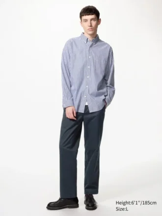 Unisex Broadcloth Shirt | Button Down | Striped