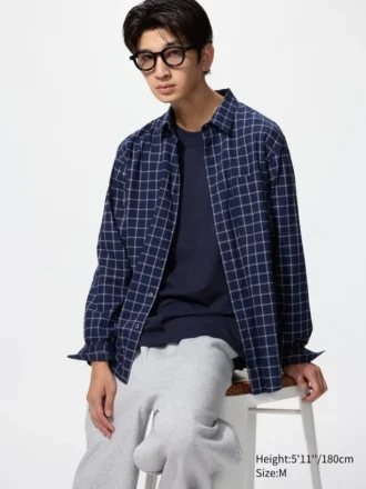 Unisex Broadcloth Shirt | Regular Collar | Checked