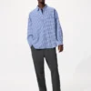 Unisex Broadcloth Shirt | Regular Collar | Checked