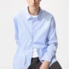 Unisex Broadcloth Shirt | Regular Collar | Striped
