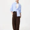 Unisex Broadcloth Shirt | Regular Collar | Striped