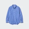 Unisex Broadcloth Shirt | Regular Collar | Striped