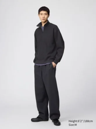 Unisex Brushed Half-Zip Sweatshirt